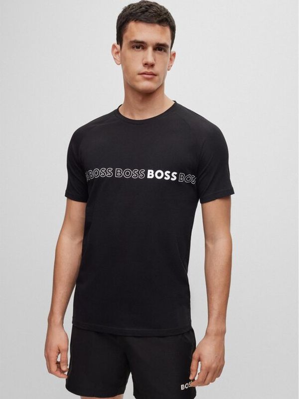 Boss Boss Тишърт 50491696 Черен Slim Fit