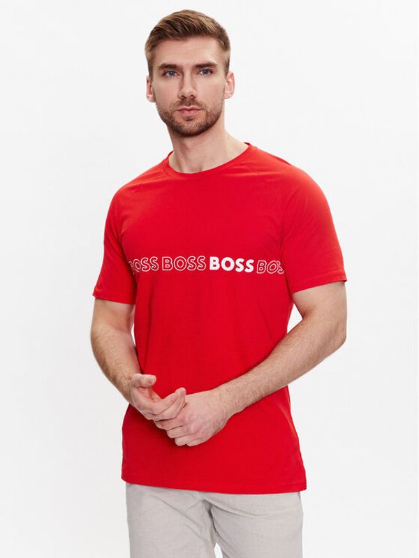 Boss Boss Тишърт 50491696 Червен Slim Fit