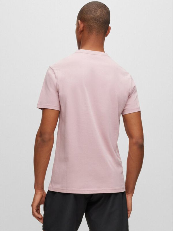Boss Boss Тишърт 50491706 Розов Regular Fit