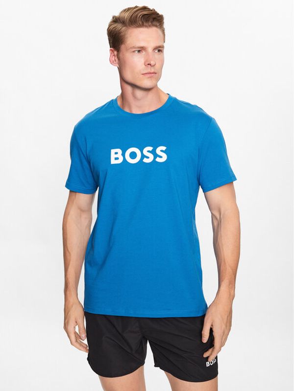 Boss Boss Тишърт 50491706 Син Regular Fit