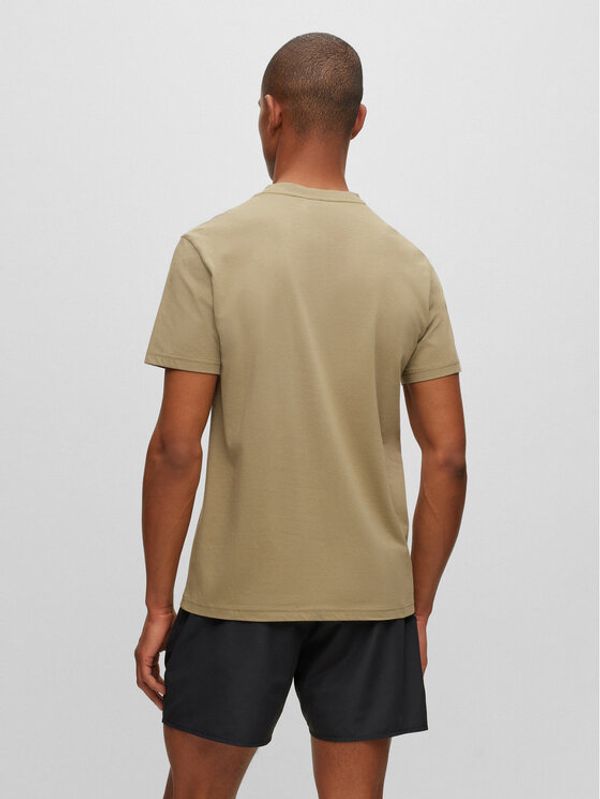 Boss Boss Тишърт 50491706 Зелен Regular Fit