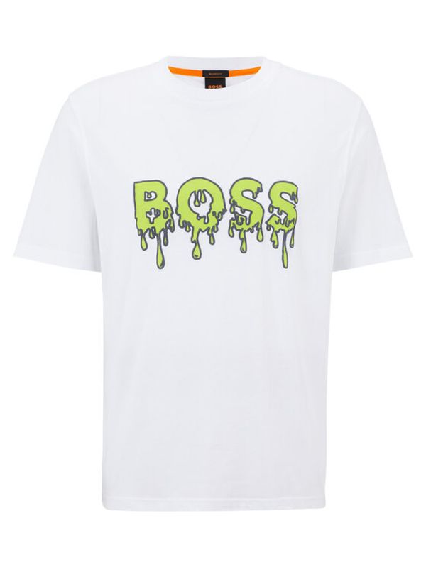 Boss Boss Тишърт 50491718 Бежов Relaxed Fit