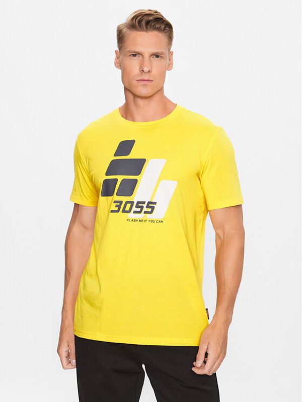 Boss Boss Тишърт 50495700 Жълт Regular Fit