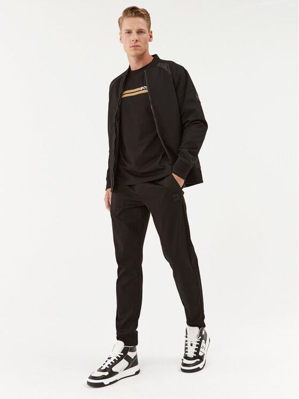 Boss Boss Тишърт 50495704 Черен Slim Fit