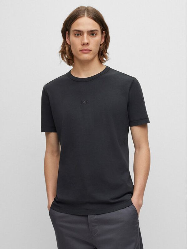 Boss Boss Тишърт 50502173 Черен Regular Fit