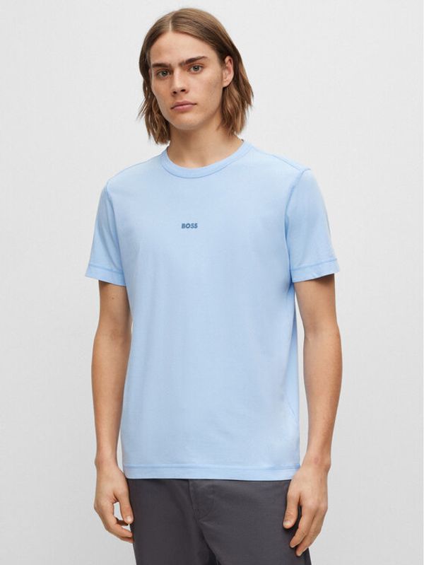 Boss Boss Тишърт 50502173 Син Regular Fit