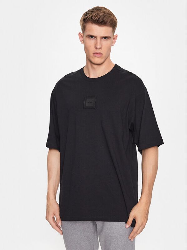 Boss Boss Тишърт 50503105 Черен Relaxed Fit