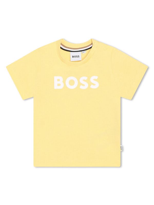 Boss Boss Тишърт J05999 M Жълт Regular Fit