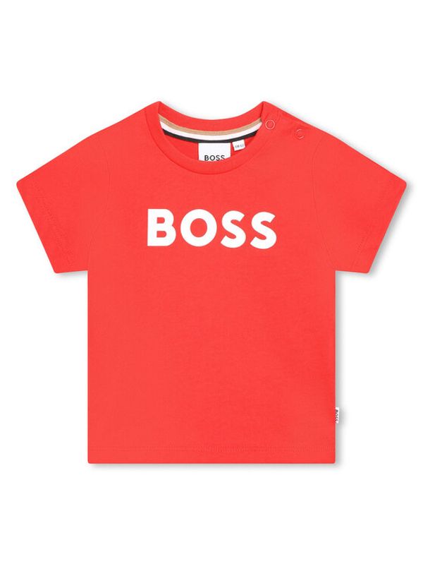Boss Boss Тишърт J05999 S Червен Regular Fit
