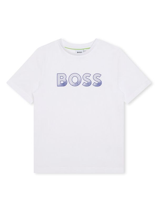 Boss Boss Тишърт J25O03 S Бял Regular Fit