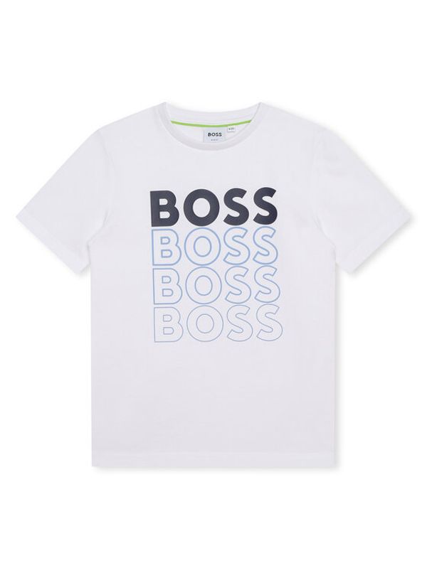 Boss Boss Тишърт J25O05 S Бял Regular Fit