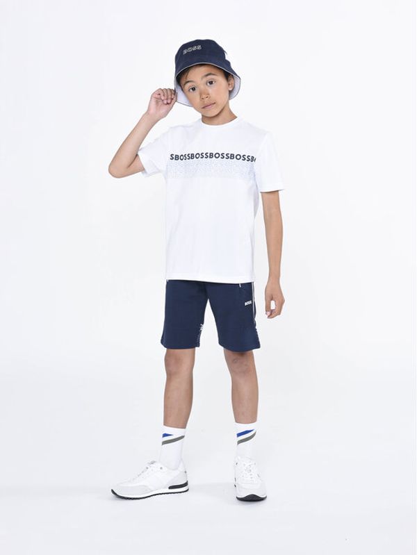 Boss Boss Тишърт J25O06 S Бял Regular Fit