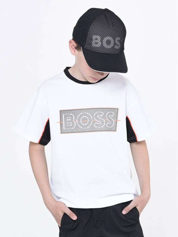 Boss Boss Тишърт J25O07 D Бял Regular Fit