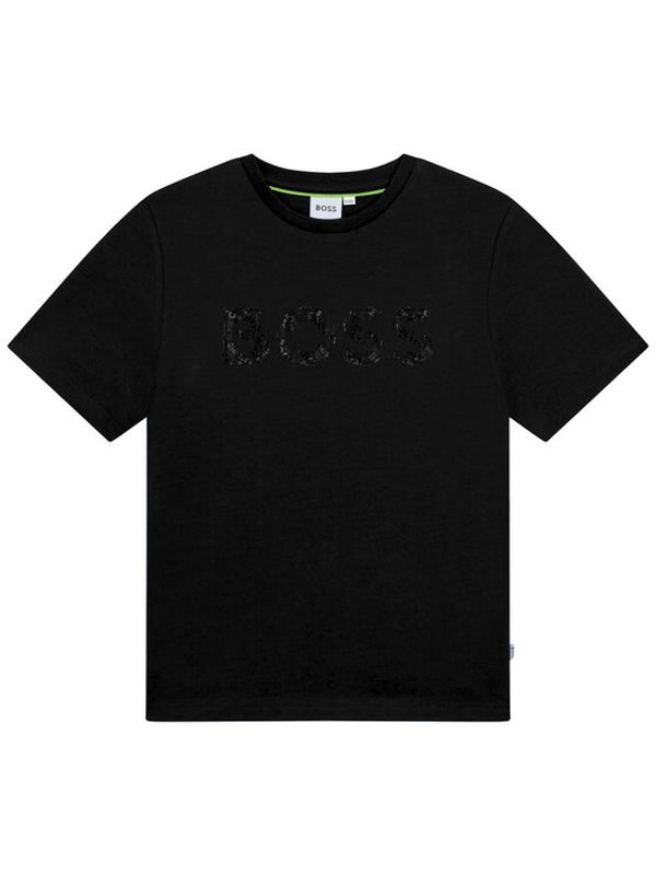 Boss Boss Тишърт J25O20 D Черен Regular Fit