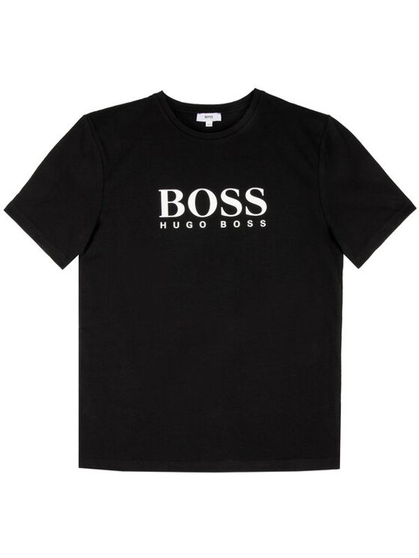 Boss Boss Тишърт J25P13 D Черен Regular Fit