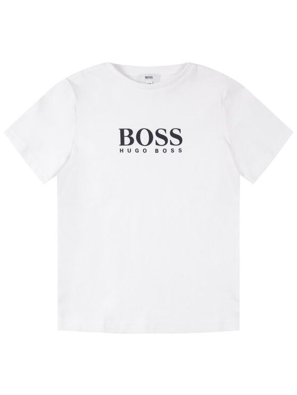 Boss Boss Тишърт J25P13 S Бял Regular Fit