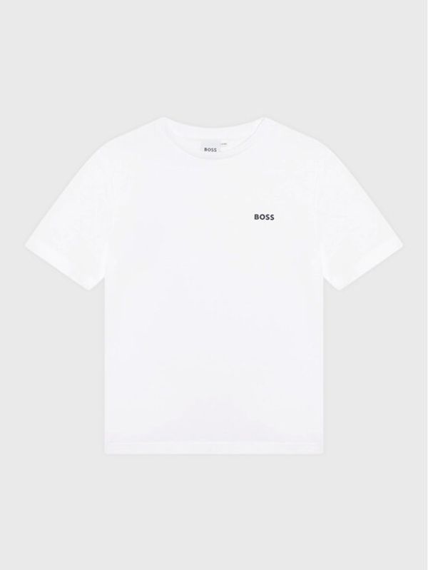 Boss Boss Тишърт J25P23 D Бял Regular Fit