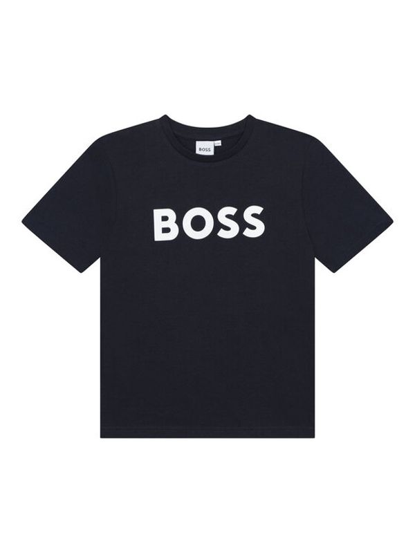 Boss Boss Тишърт J25P24 S Тъмносин Regular Fit