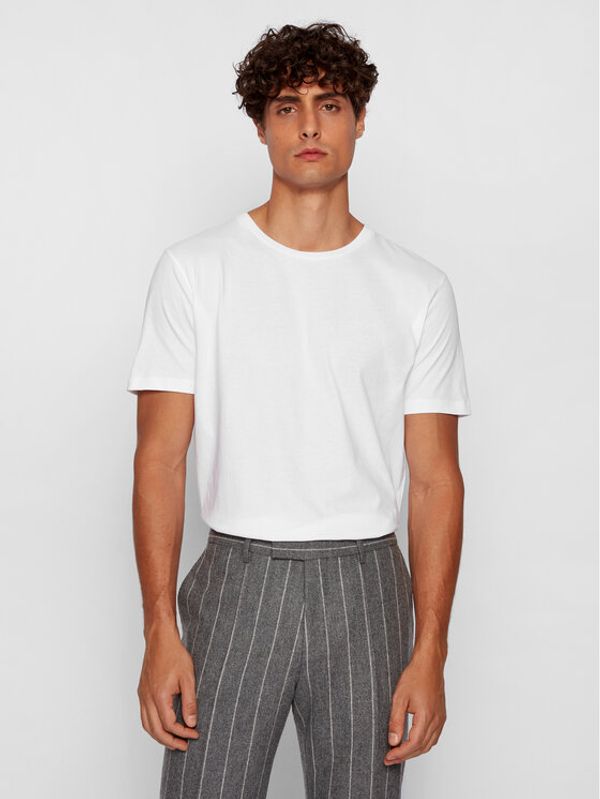 Boss Boss Тишърт Lecco 80 50385281 Бял Regular Fit