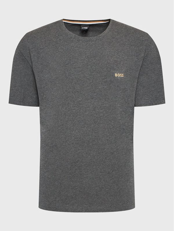 Boss Boss Тишърт Mix & Match 50469605 Сив Regular Fit