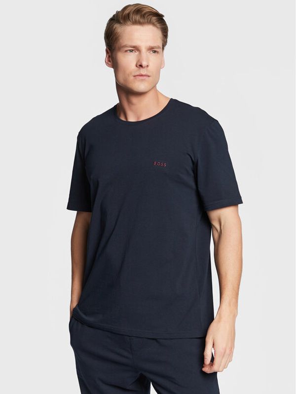 Boss Boss Тишърт Mix&Match 50469605 Тъмносин Regular Fit