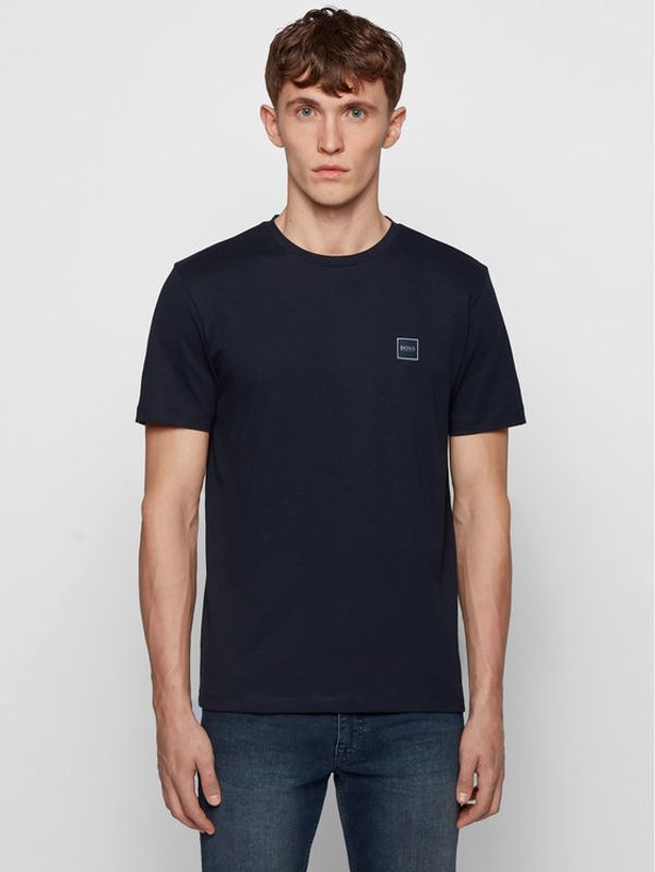 Boss Boss Тишърт Tales 50389364 Тъмносин Regular Fit