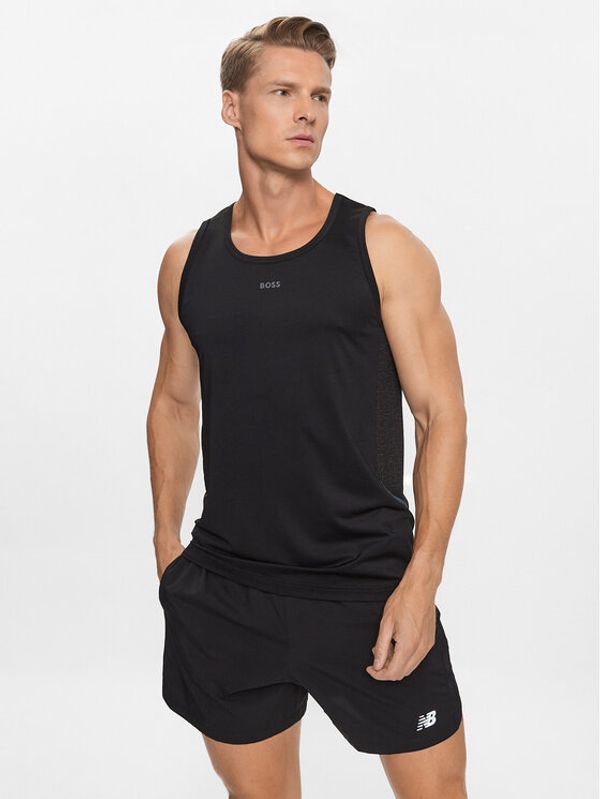 Boss Boss Тишърт Tank Active 1 50494751 Черен Slim Fit