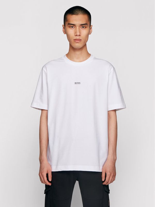 Boss Boss Тишърт Tchup 50418749 Бял Relaxed Fit