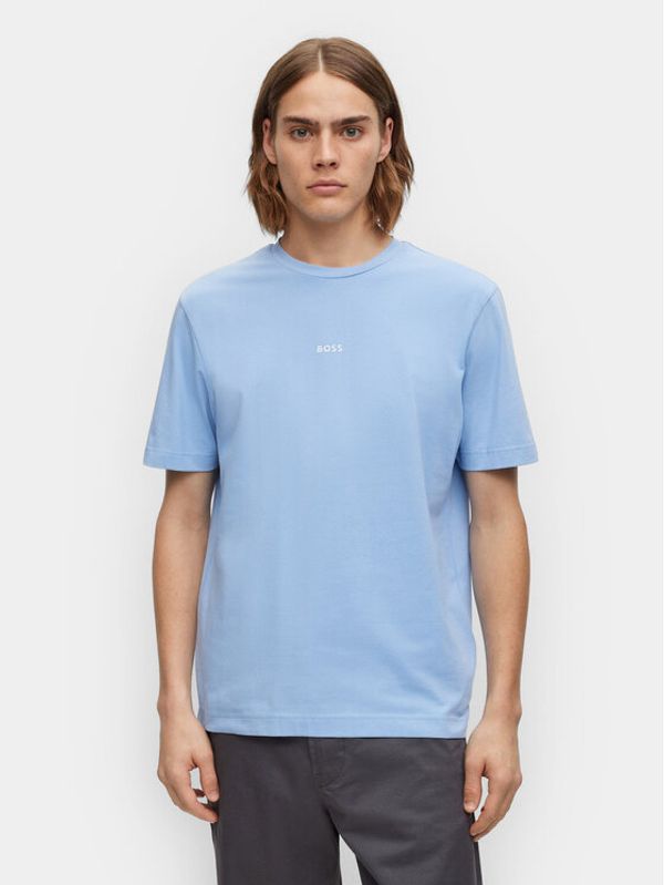 Boss Boss Тишърт Tchup 50473278 Син Relaxed Fit