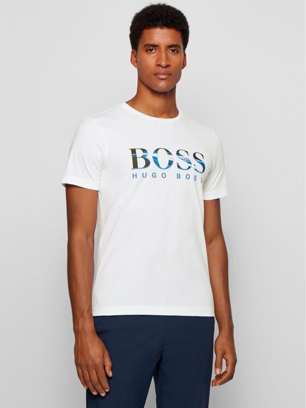 Boss Boss Тишърт Tee 3 50443666 Бял Regular Fit