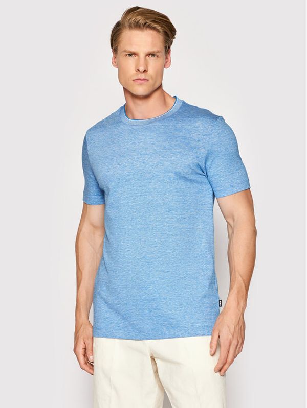 Boss Boss Тишърт Tessler 174 50467098 Син Slim Fit