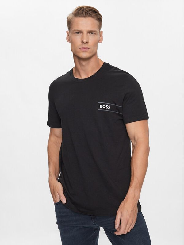 Boss Boss Тишърт Tshirtrn 24 50495484 Черен Regular Fit