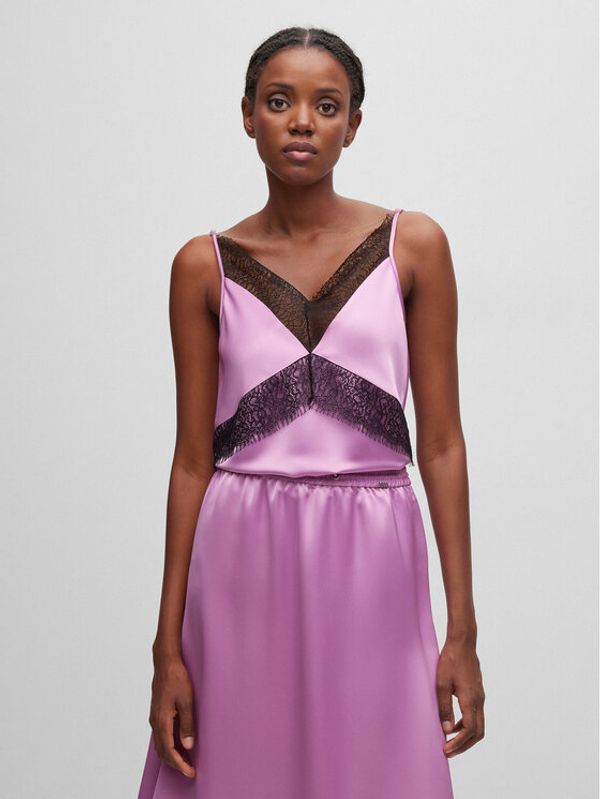 Boss Boss топ Ilacea 50483864 Розов Regular Fit