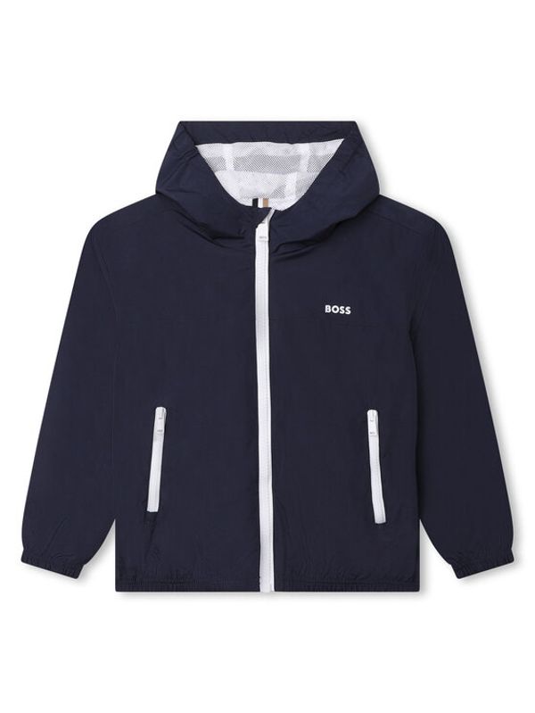 Boss Boss Ветровка J26495 D Тъмносин Regular Fit