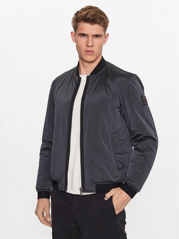 Boss Boss Яке бомбър 50496479 Сив Regular Fit