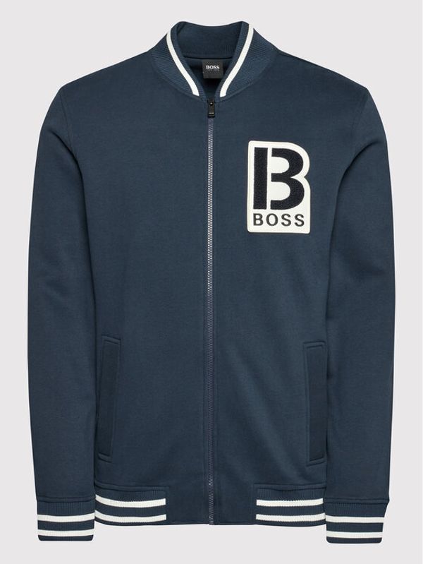 Boss Boss Яке бомбър Zevarsy 50462536 Тъмносин Relaxed Fit
