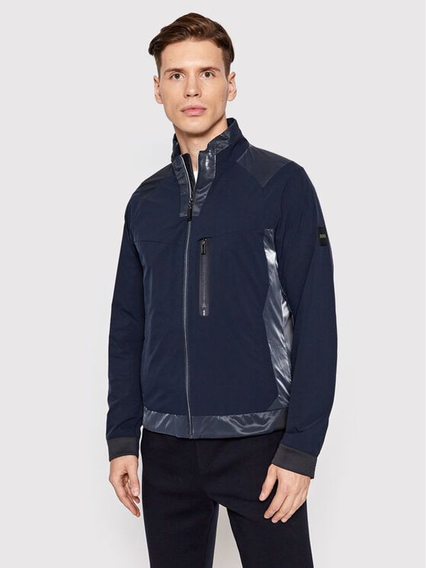 Boss Boss Яке за дъжд Teon 50470280 Тъмносин Regular Fit