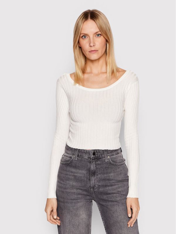 Brave Soul Brave Soul Блуза LK-273JOURDANB Бял Slim Fit