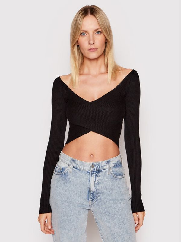 Brave Soul Brave Soul Блуза LK-608WATHY Черен Slim Fit