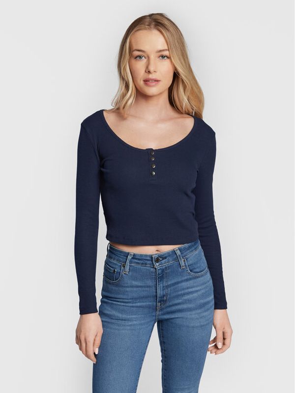 Brave Soul Brave Soul Блуза LLT-544ERIN Тъмносин Regular Fit