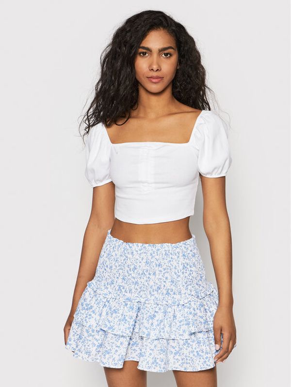 Brave Soul Brave Soul Блуза LTS-149EMILIA Бял Slim Fit