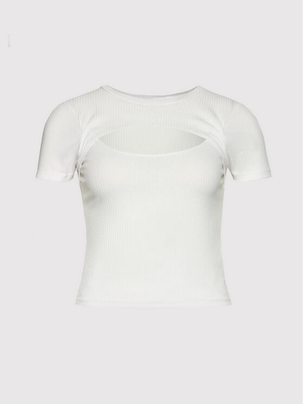 Brave Soul Brave Soul Блуза LTS-36HINCH Бял Slim Fit