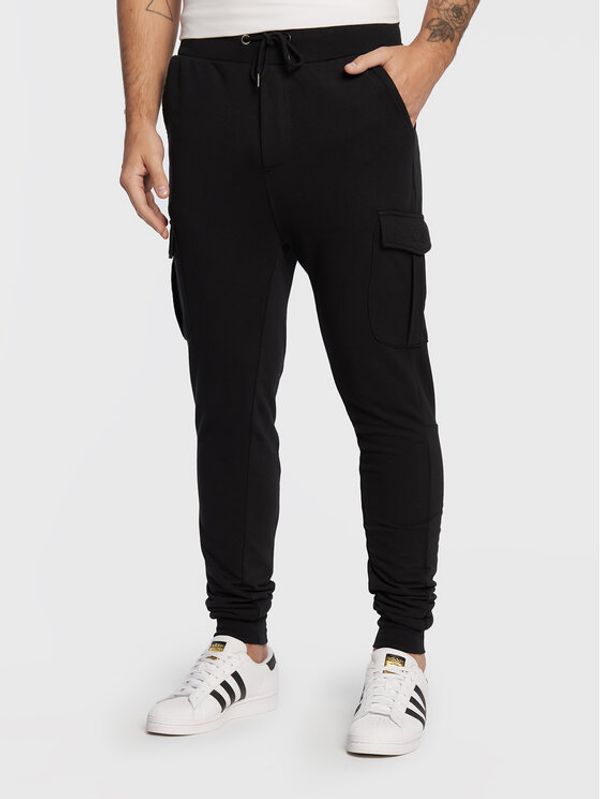 Brave Soul Brave Soul Долнище анцуг MJB-69GAUZE Черен Regular Fit