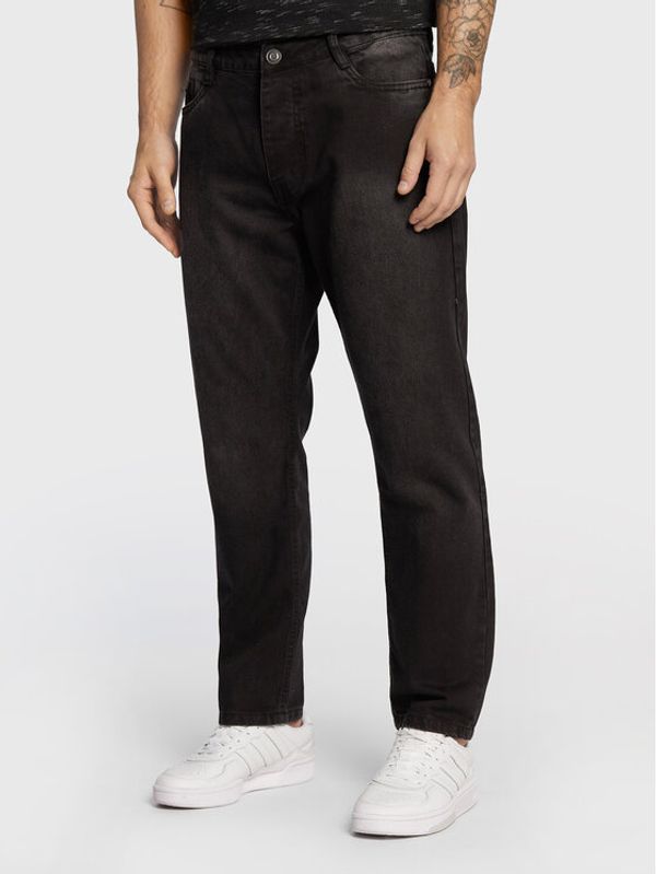 Brave Soul Brave Soul Дънки MJN-WRIGLEYBLK Черен Loose Fit