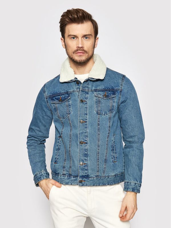 Brave Soul Brave Soul Дънково яке MJK-LARSON Тъмносин Regular Fit