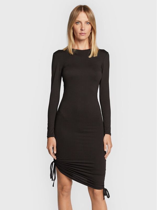 Brave Soul Brave Soul Ежедневна рокля LDRJ-589MADISON Черен Slim Fit