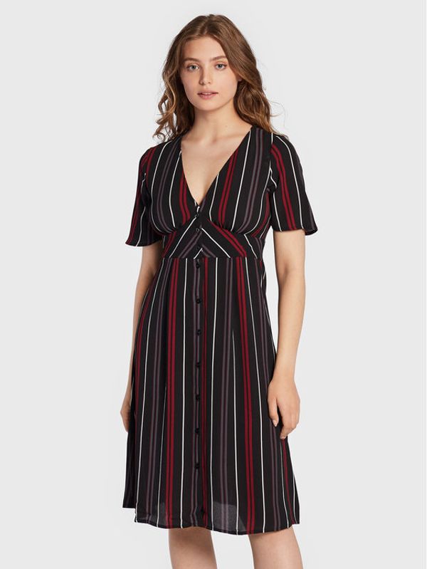 Brave Soul Brave Soul Ежедневна рокля LDRW-225MARA Черен Regular Fit