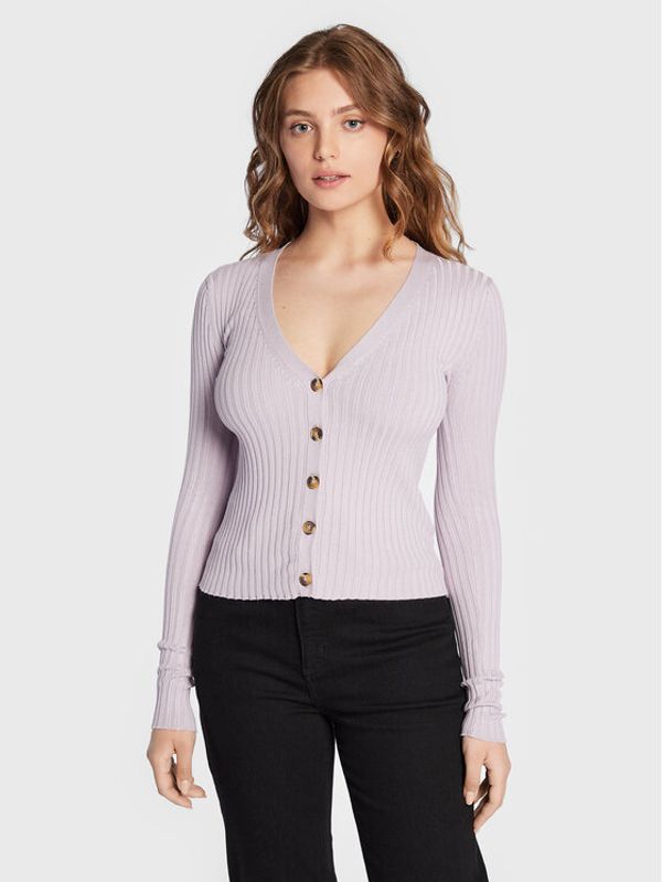 Brave Soul Brave Soul Кардиган LK-273MICKEYB Виолетов Slim Fit
