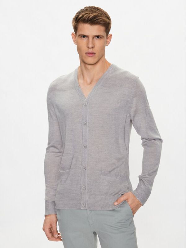 Brave Soul Brave Soul Кардиган MK-248FARABI Сив Regular Fit