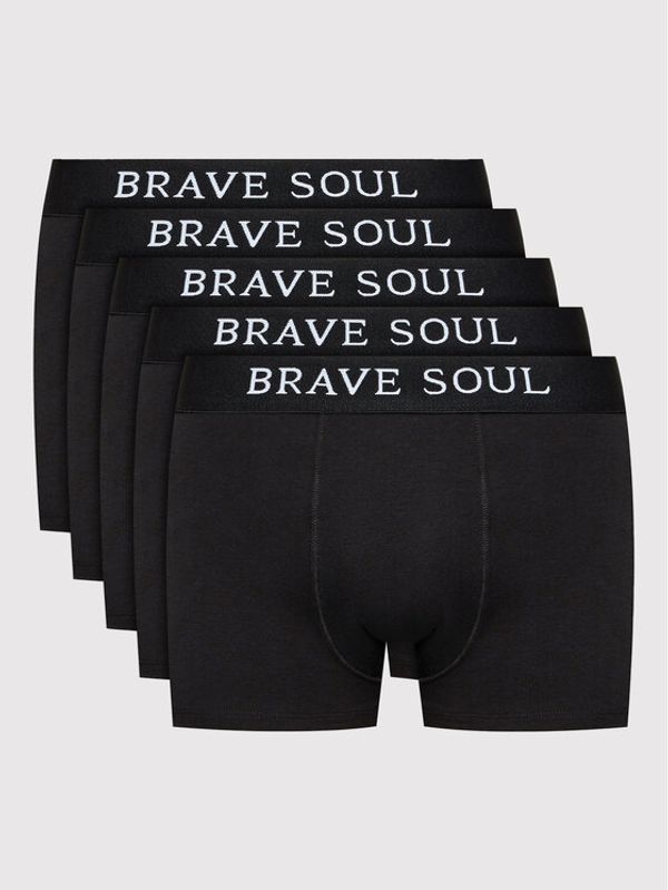 Brave Soul Brave Soul Комплект 5 чифта боксери MBX-451ALASTAIRB Черен